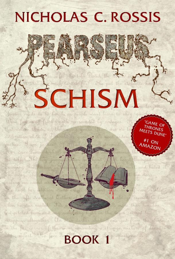 Pearseus Schism: Book Cover (2)